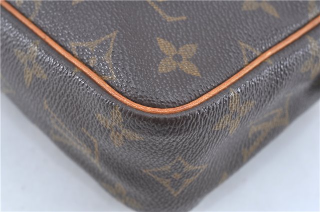 Authentic LOUIS VUITTON Monogram Compiegne 23 Clutch Hand Bag M51847 LV H8212