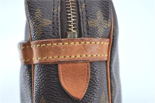 Authentic LOUIS VUITTON Monogram Compiegne 23 Clutch Hand Bag M51847 LV H8212