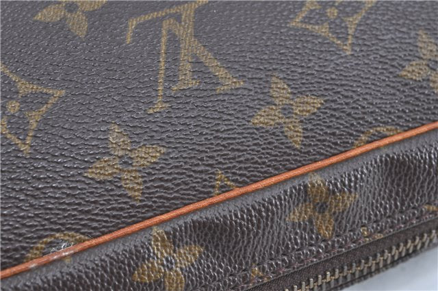 Authentic LOUIS VUITTON Monogram Compiegne 23 Clutch Hand Bag M51847 LV H8212