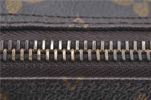 Authentic LOUIS VUITTON Monogram Compiegne 23 Clutch Hand Bag M51847 LV H8212