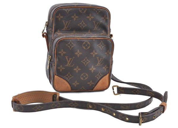 Authentic LOUIS VUITTON Monogram Amazone Shoulder Cross Bag M45236 Junk H8217