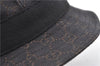 Authentic GUCCI Bucket Hat GG Canvas Size L 030367 Brown H8223