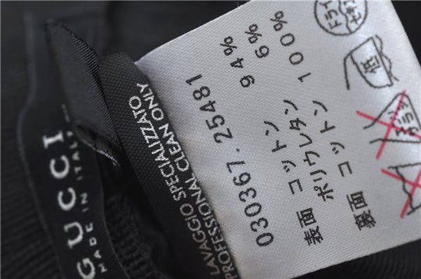 Authentic GUCCI Bucket Hat GG Canvas Size L 030367 Brown H8223