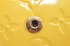 Auth LOUIS VUITTON Monogram Vernis Mott Shoulder Hand Bag Yellow M91059 LV H8225