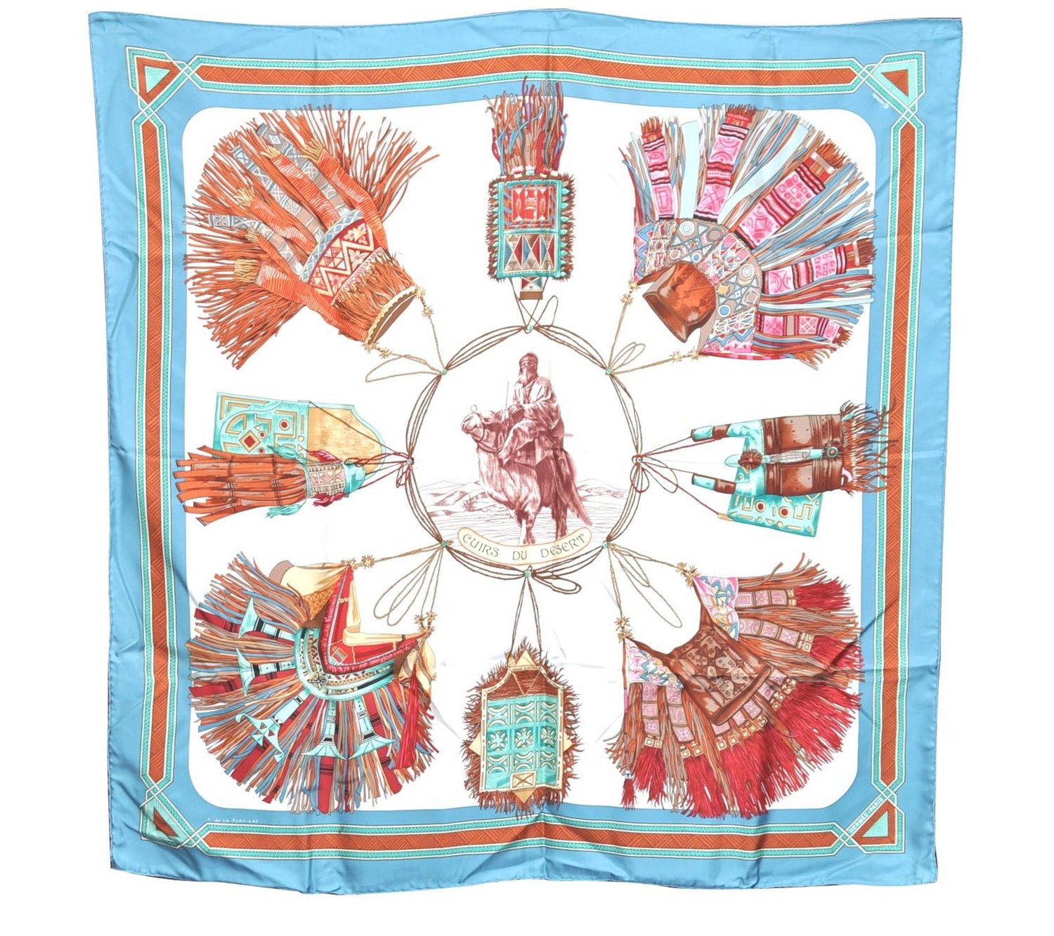Authentic HERMES Carre 90 Scarf 