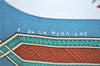 Authentic HERMES Carre 90 Scarf "GUIRS DU DESERT" Silk Light Blue H8232