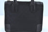 Authentic GUCCI Shoulder Tote Bag Purse GG Canvas Leather 0000855 Black H8236
