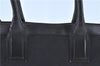 Authentic GUCCI Shoulder Tote Bag Purse GG Canvas Leather 0000855 Black H8236