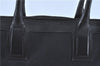 Authentic GUCCI Shoulder Tote Bag Purse GG Canvas Leather 0000855 Black H8236