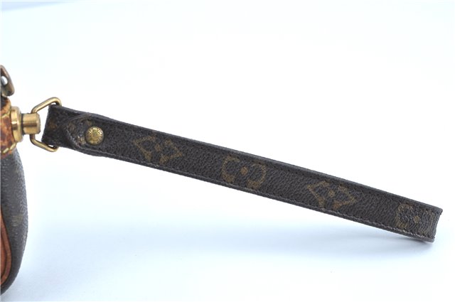 Auth LOUIS VUITTON Monogram Marly Dragonne PM Clutch Hand Bag M51827 LV H8238