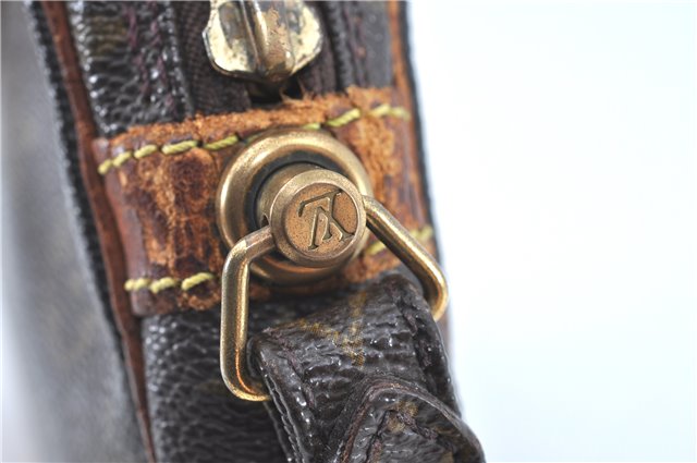 Auth LOUIS VUITTON Monogram Marly Dragonne PM Clutch Hand Bag M51827 LV H8238