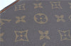 Auth LOUIS VUITTON Monogram Marly Dragonne PM Clutch Hand Bag M51827 LV H8238