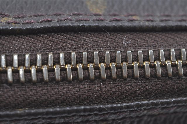 Auth LOUIS VUITTON Monogram Marly Dragonne PM Clutch Hand Bag M51827 LV H8238