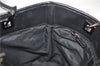 Authentic GUCCI Shoulder Tote Bag Purse GG Canvas Leather 31244 Black H8244