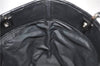 Authentic GUCCI Shoulder Tote Bag Purse GG Canvas Leather 31244 Black H8244
