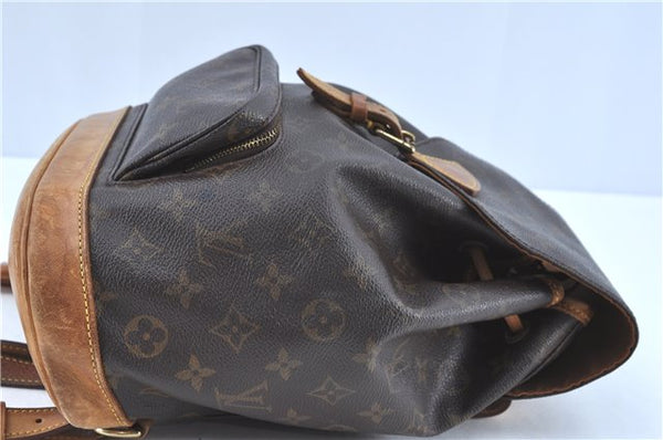 Authentic Louis Vuitton Monogram Montsouris MM Backpack M51136 LV H8258