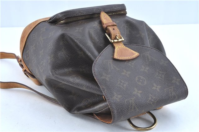Authentic Louis Vuitton Monogram Montsouris MM Backpack M51136 LV H8258