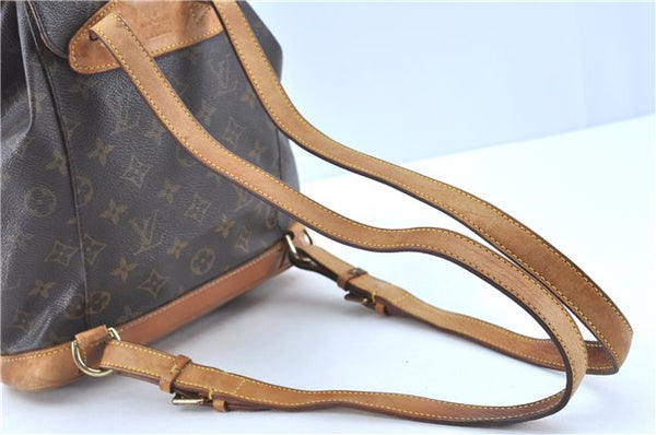 Authentic Louis Vuitton Monogram Montsouris MM Backpack M51136 LV H8258