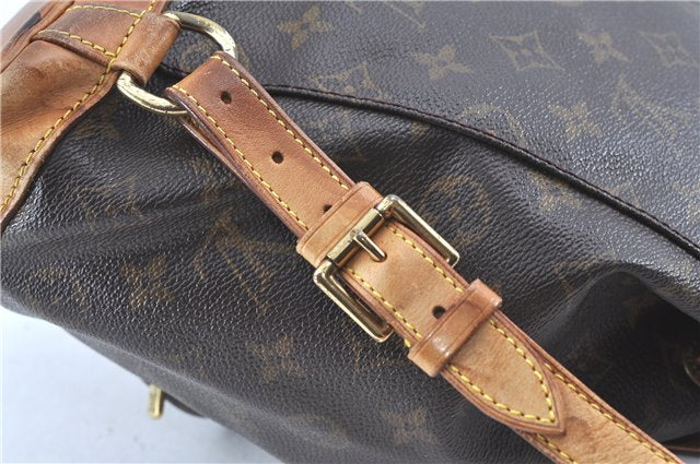 Authentic Louis Vuitton Monogram Montsouris MM Backpack M51136 LV H8258