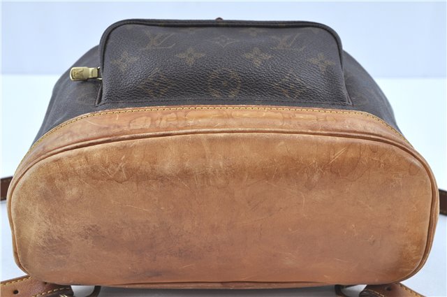 Authentic Louis Vuitton Monogram Montsouris MM Backpack M51136 LV H8258