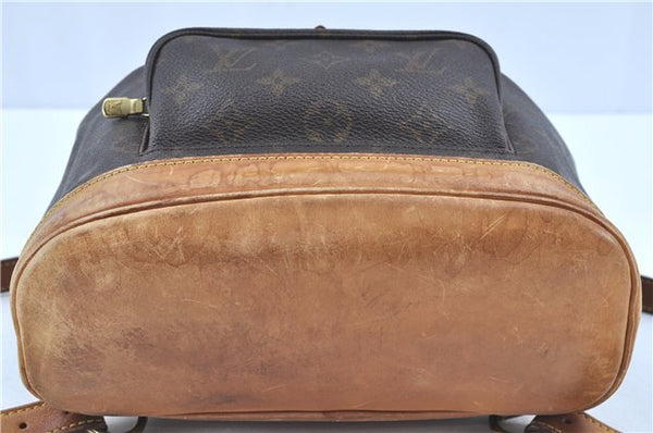 Authentic Louis Vuitton Monogram Montsouris MM Backpack M51136 LV H8258