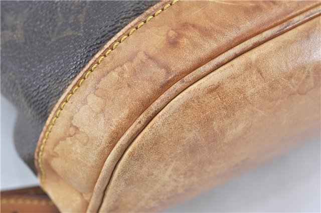 Authentic Louis Vuitton Monogram Montsouris MM Backpack M51136 LV H8258