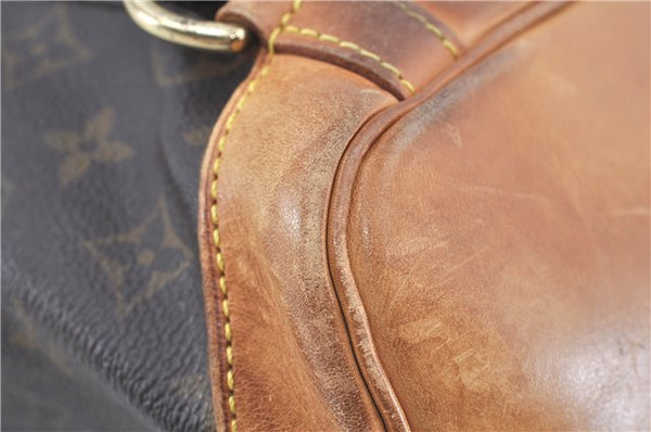 Authentic Louis Vuitton Monogram Montsouris MM Backpack M51136 LV H8258