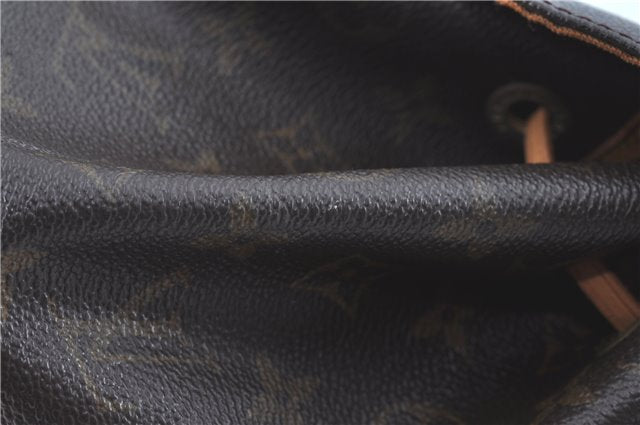 Authentic Louis Vuitton Monogram Montsouris MM Backpack M51136 LV H8258