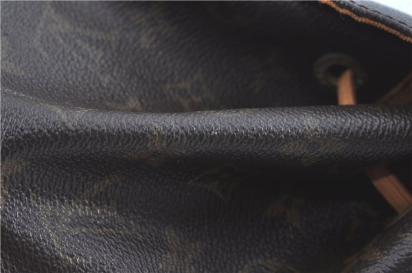 Authentic Louis Vuitton Monogram Montsouris MM Backpack M51136 LV H8258