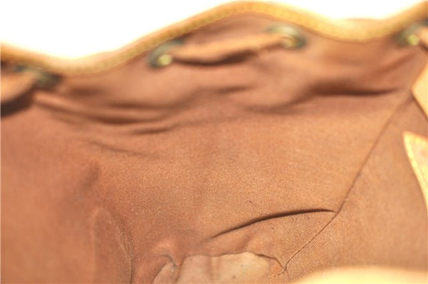 Authentic Louis Vuitton Monogram Montsouris MM Backpack M51136 LV H8258