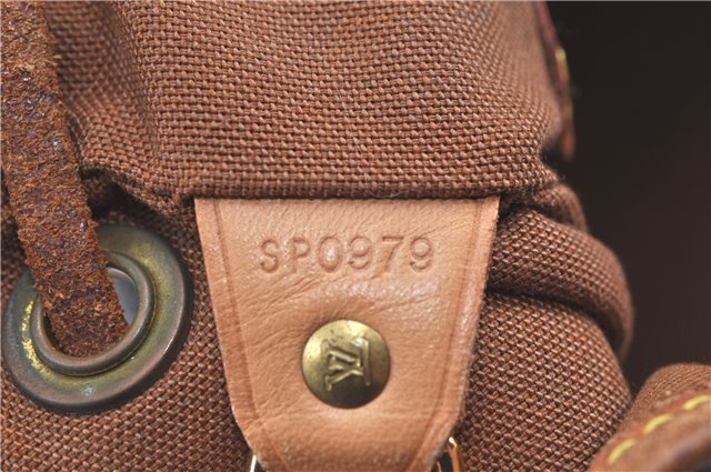 Authentic Louis Vuitton Monogram Montsouris MM Backpack M51136 LV H8258