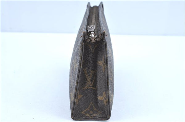 Auth LOUIS VUITTON Monogram Poche Toilette 15 Cosmetics Pouch M47546 LV H8273