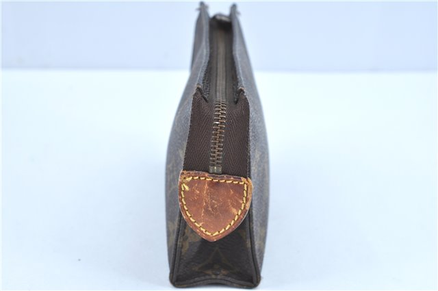 Auth LOUIS VUITTON Monogram Poche Toilette 15 Cosmetics Pouch M47546 LV H8273