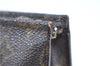 Auth LOUIS VUITTON Monogram Poche Toilette 15 Cosmetics Pouch M47546 LV H8273