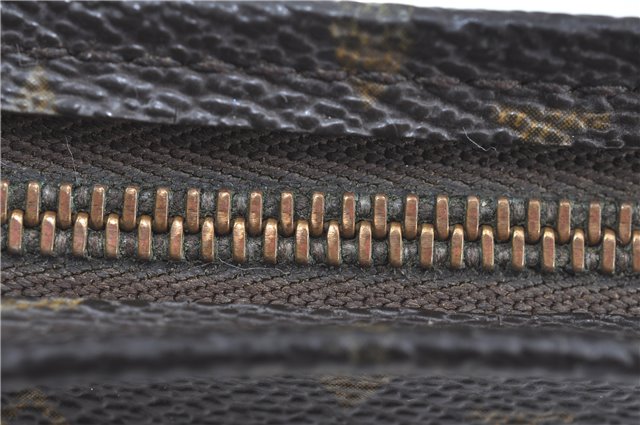 Auth LOUIS VUITTON Monogram Poche Toilette 15 Cosmetics Pouch M47546 LV H8273