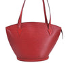 Auth LOUIS VUITTON Epi Saint Jacques Shopping Shoulder Bag Red M52267 LV H8275