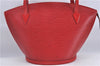 Auth LOUIS VUITTON Epi Saint Jacques Shopping Shoulder Bag Red M52267 LV H8275