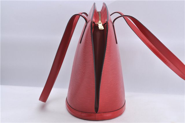 Auth LOUIS VUITTON Epi Saint Jacques Shopping Shoulder Bag Red M52267 LV H8275