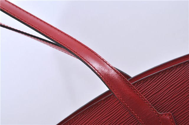 Auth LOUIS VUITTON Epi Saint Jacques Shopping Shoulder Bag Red M52267 LV H8275