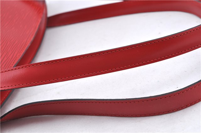 Auth LOUIS VUITTON Epi Saint Jacques Shopping Shoulder Bag Red M52267 LV H8275