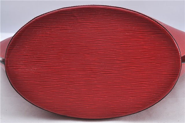 Auth LOUIS VUITTON Epi Saint Jacques Shopping Shoulder Bag Red M52267 LV H8275