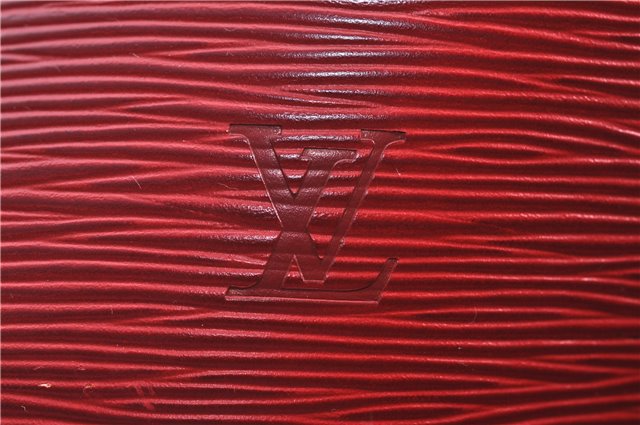 Auth LOUIS VUITTON Epi Saint Jacques Shopping Shoulder Bag Red M52267 LV H8275