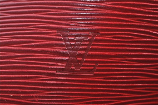 Auth LOUIS VUITTON Epi Saint Jacques Shopping Shoulder Bag Red M52267 LV H8275