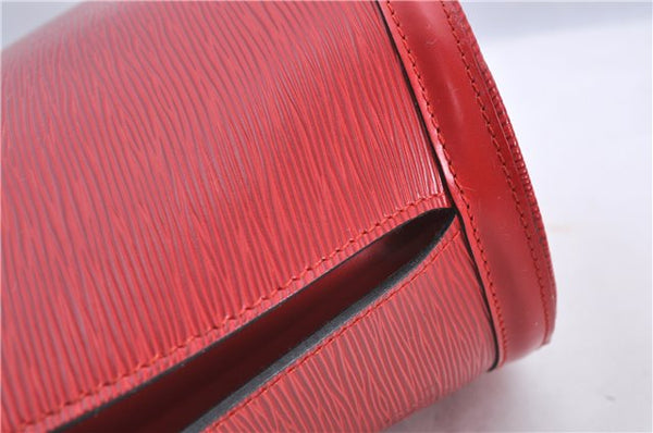 Auth LOUIS VUITTON Epi Saint Jacques Shopping Shoulder Bag Red M52267 LV H8275