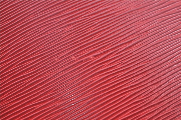 Auth LOUIS VUITTON Epi Saint Jacques Shopping Shoulder Bag Red M52267 LV H8275