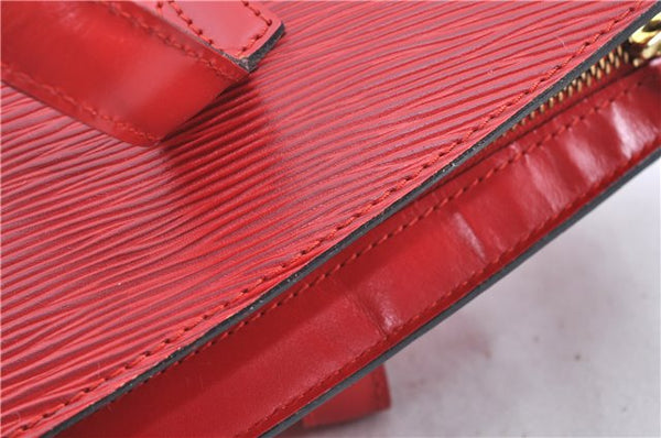 Auth LOUIS VUITTON Epi Saint Jacques Shopping Shoulder Bag Red M52267 LV H8275