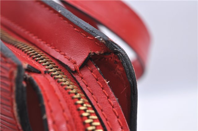 Auth LOUIS VUITTON Epi Saint Jacques Shopping Shoulder Bag Red M52267 LV H8275