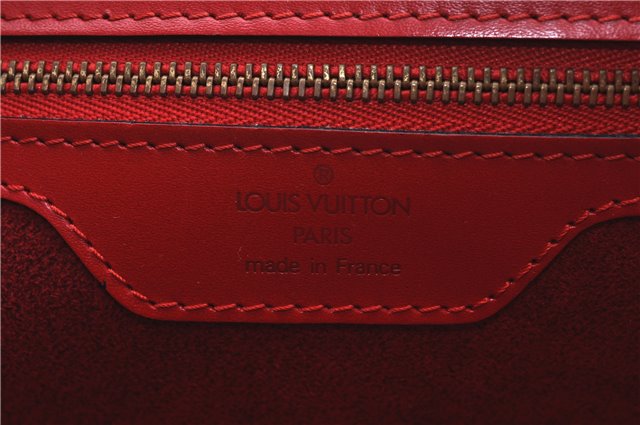 Auth LOUIS VUITTON Epi Saint Jacques Shopping Shoulder Bag Red M52267 LV H8275