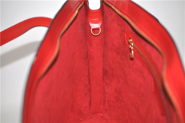 Auth LOUIS VUITTON Epi Saint Jacques Shopping Shoulder Bag Red M52267 LV H8275