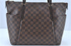 Authentic LOUIS VUITTON Damier Totally MM Shoulder Tote Bag N41281 LV H8276